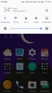 android o homescreen image showing alt text