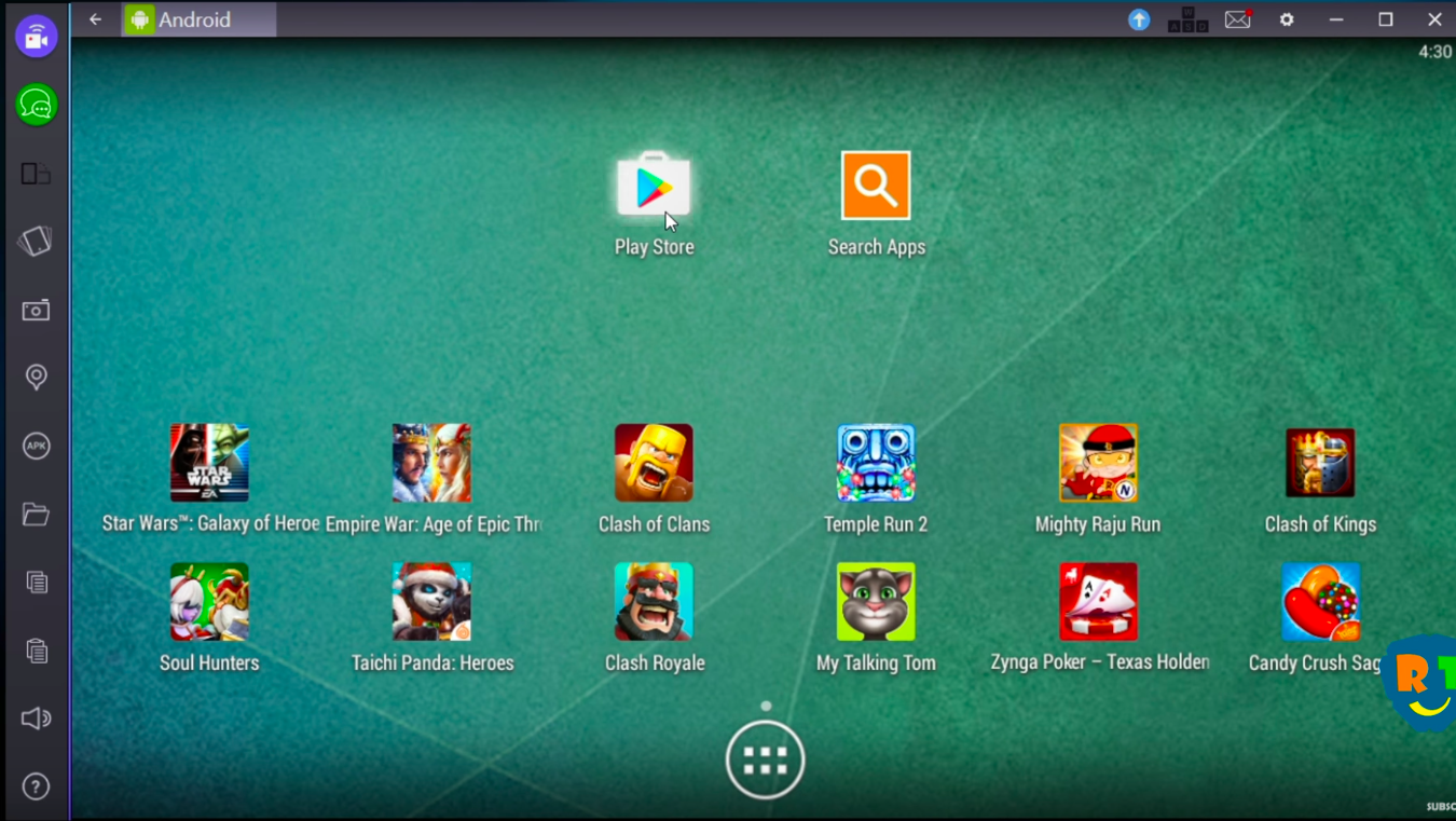 root-bluestacks