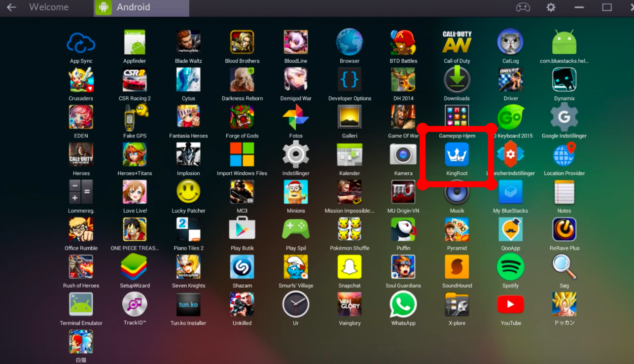 how to root bluestacks 2 on pc